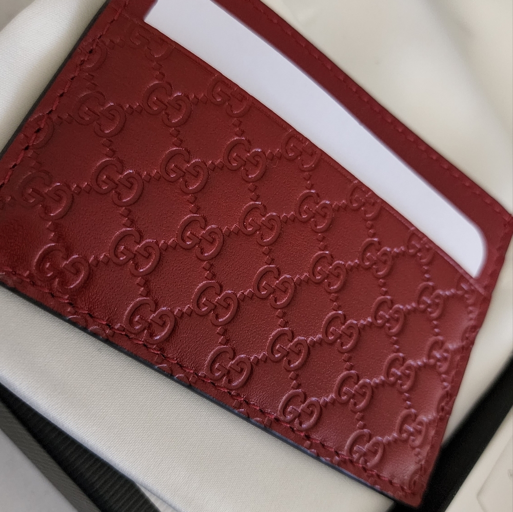 MicroGuccissima card holder wallet Gucci